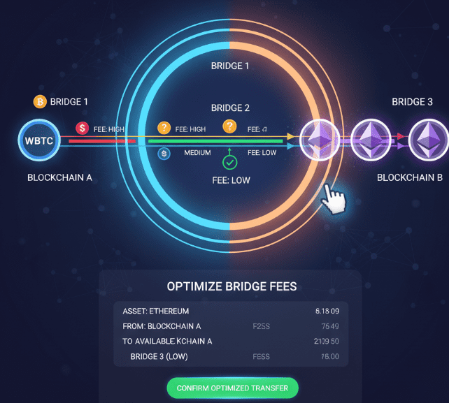 How to Optimize Transaction Fees When Bridging Crypto