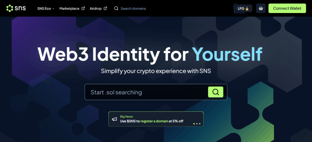 Solana Name Service (SNS)