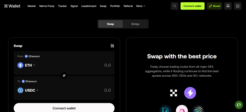 OKX DEX Aggregator (with deBridge)