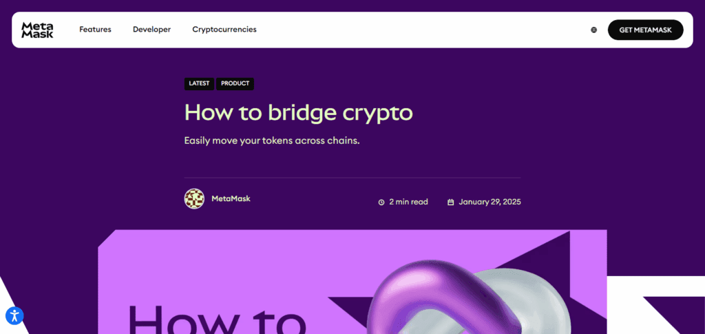 MetaMask Bridges