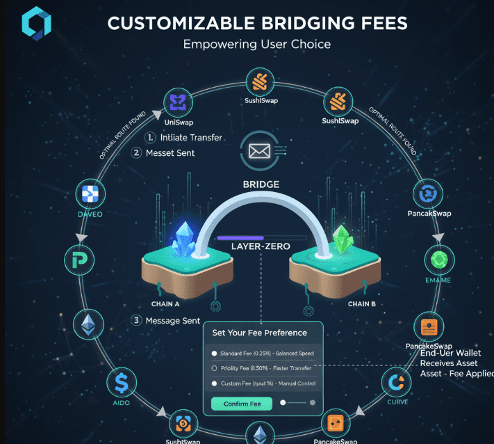 How to Customize Bridging Fees for End Users