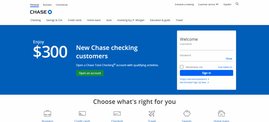 What is Chase Bank’s?